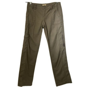 Ascend Pants Womens Brown Hiking Outdoor Straight Flap Pocket Size 8